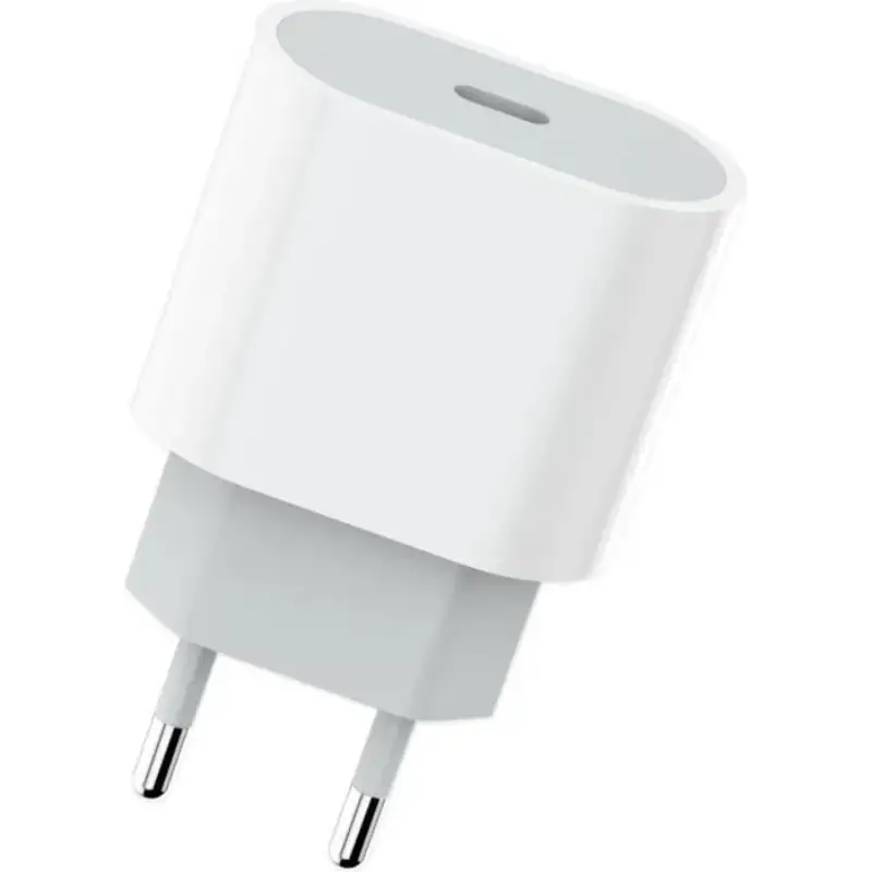 chargeur secteur 20w usb c blanc chargeur usb-c 20w recharge rapide smartphone